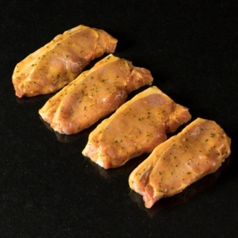 4 Honey & Mustard Pork Steaks