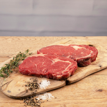2 X 8oz/227g Aberdeen Angus Ribeye Steaks