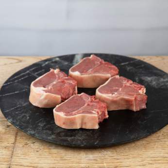 4 Double Loin Lamb Chops