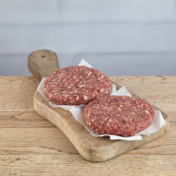 2 Gourmet Angus Steak Burgers