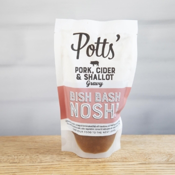 Potts Pork Shallot And Cider Gravy