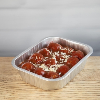 12 Indian Lamb Meatballs In Rogan Josh Sauce.