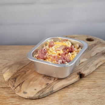 Small Macaroni Cheese With Bacon