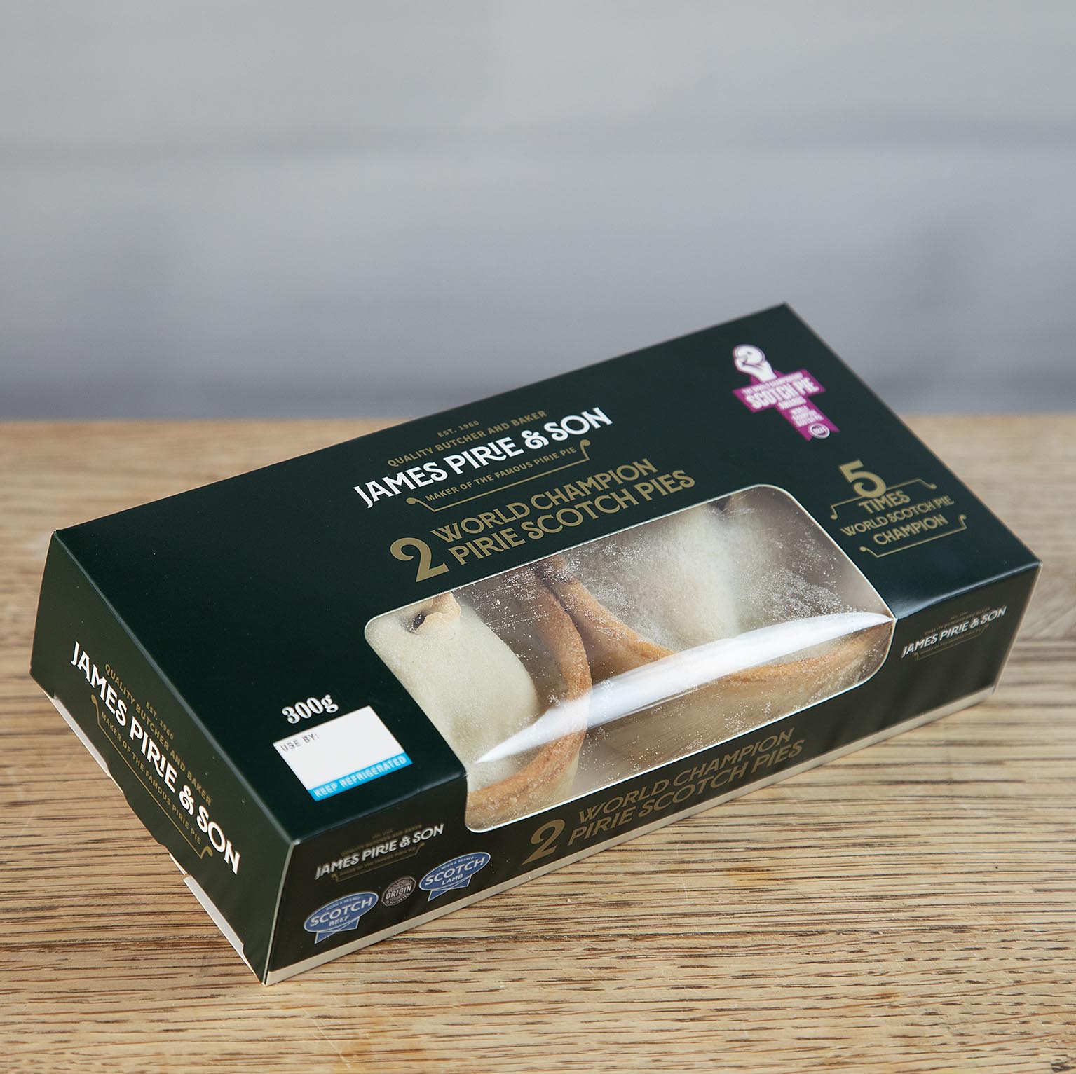 The Famous Pirie Scotch Pie