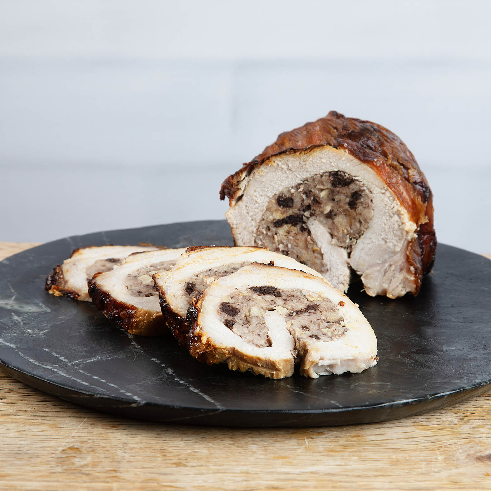 Pork, Apple & Black pudding pork Loin for 6